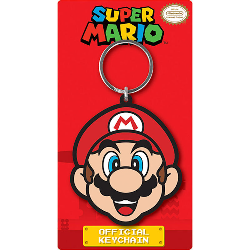 SUPER MARIO - Official Mario / Rubber Keeling / keychain