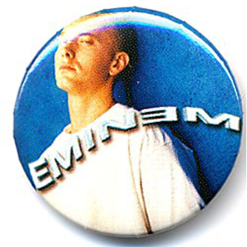EMINEM - Official Blue Back / Button Badge