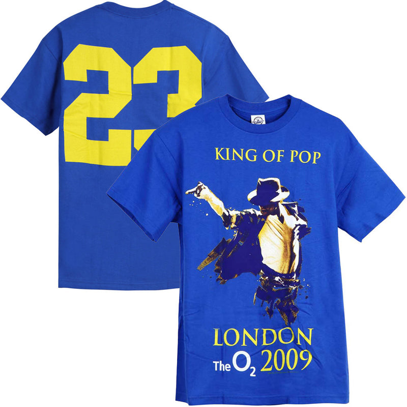 MICHAEL JACKSON - Official Original Limited Edition T-Shirt for the 23rd day of the Phantom London Concert / Back Print / Collectable / Men's