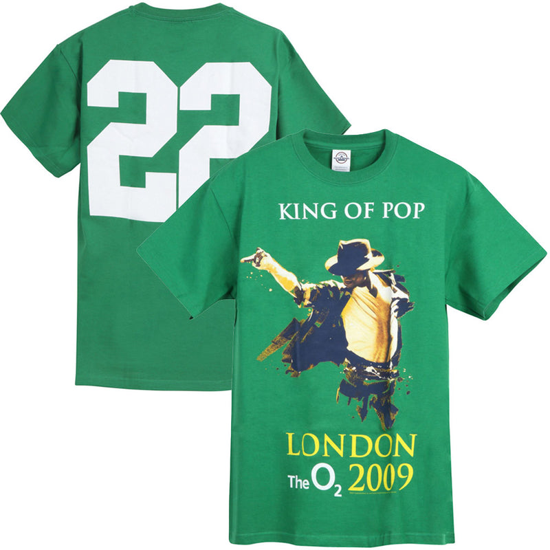 MICHAEL JACKSON - Official There Original Limited Edition T-Shirt / Back Print London Show On Day 22 Of The Phantom / Collectable / Men's