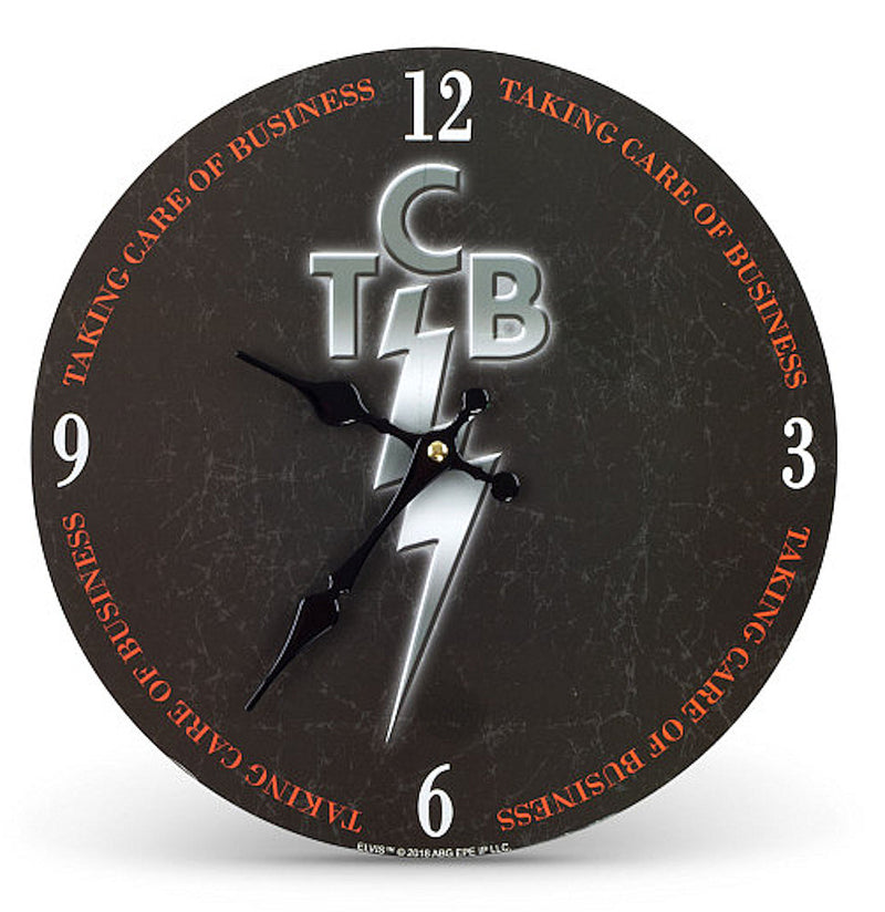 ELVIS PRESLEY - Official Clock Tcb / Clock