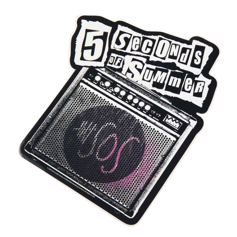 5 SECONDS OF SUMMER - Official [Tour Venue Limited Edition] Amp / Sticker