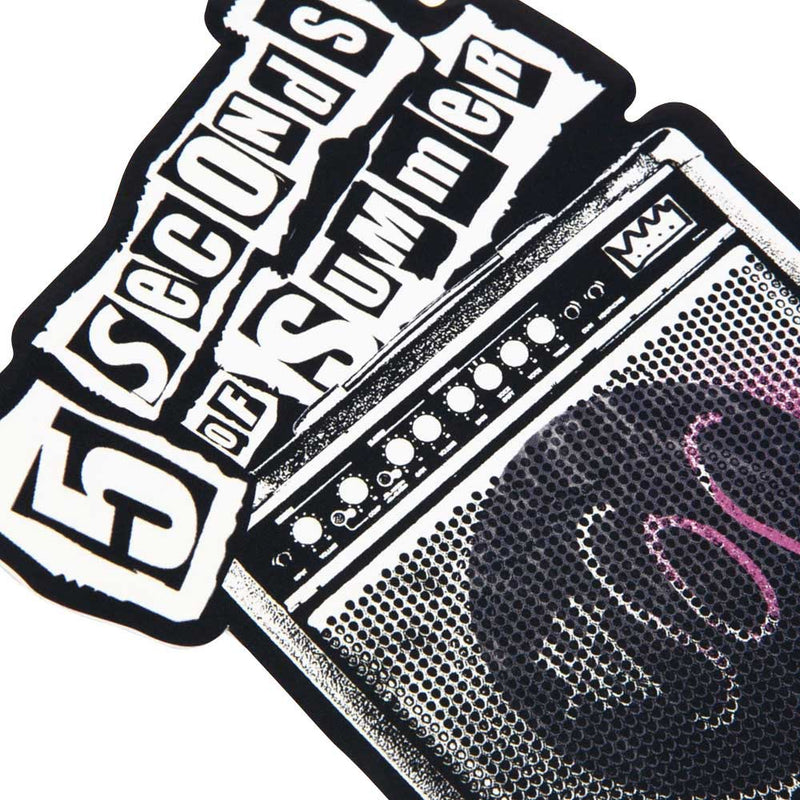 5 SECONDS OF SUMMER - Official [Tour Venue Limited Edition] Amp / Sticker