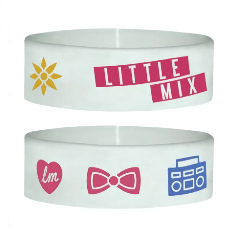 LITTLE MIX - Official White Mix / Wristband