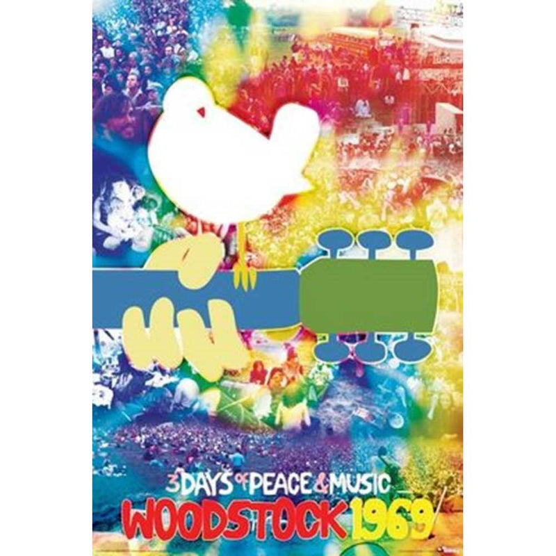 WOODSTOCK - Official Tye Dye / Poster