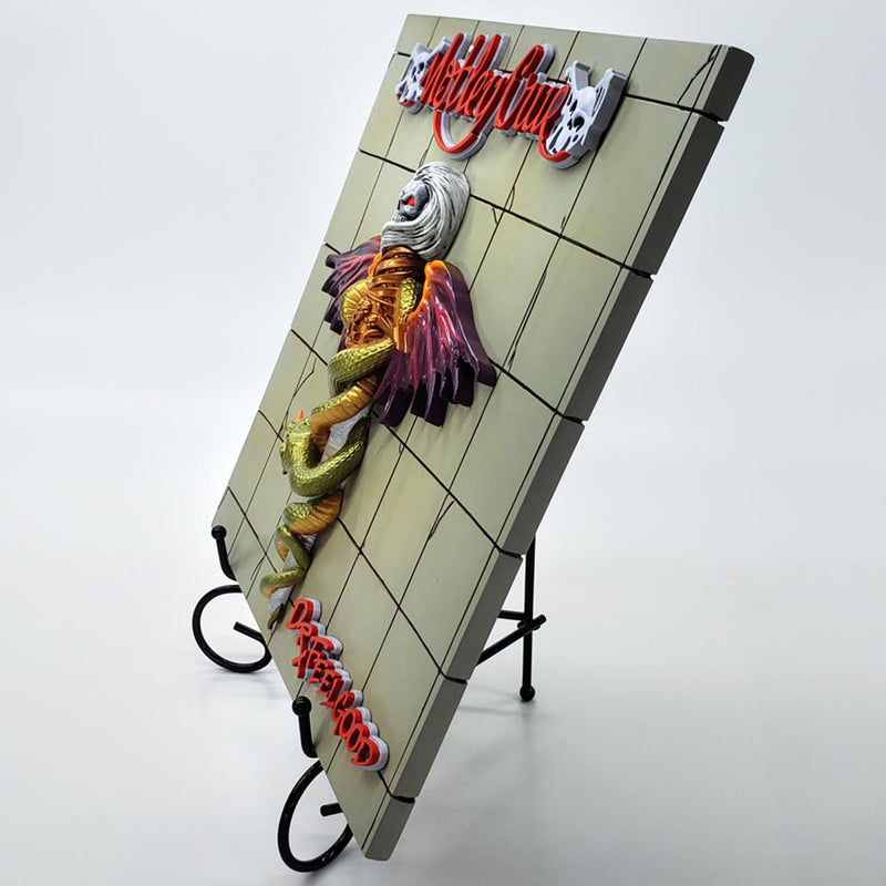 MOTLEY CRUE - Official Dr. Feelgood 3D Vinyl / Limited Edition 1989 / Interior Figurine