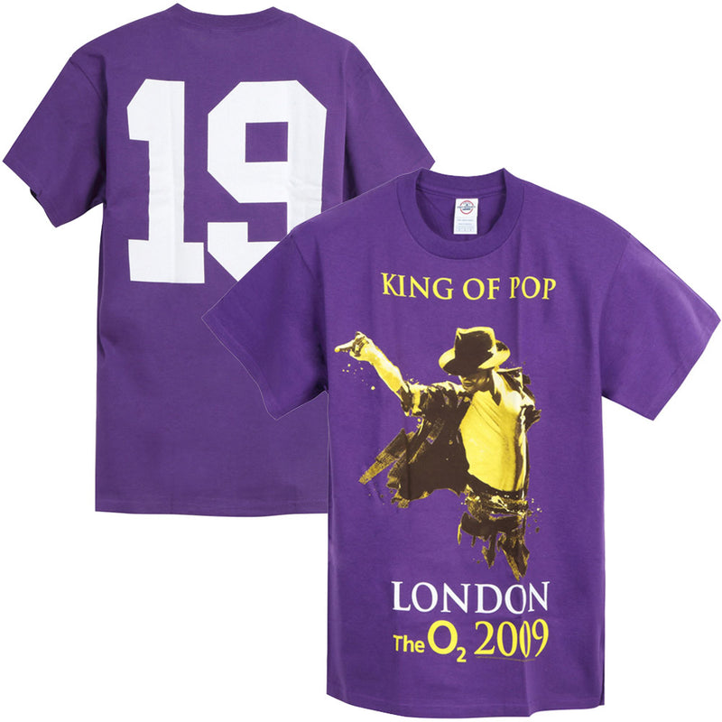 MICHAEL JACKSON - Official Original Limited Edition T-Shirt for the 19th Day of the Phantom London Concert / Back Print / Collectable / Men's