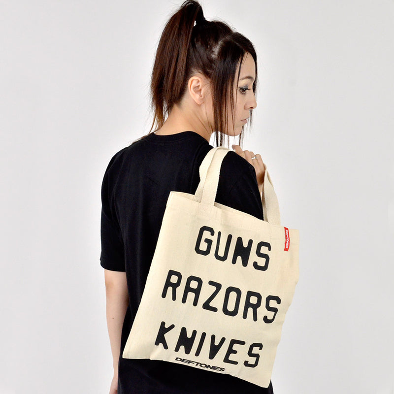 DEFTONES - Official Guns Razors Knives / Tote bag