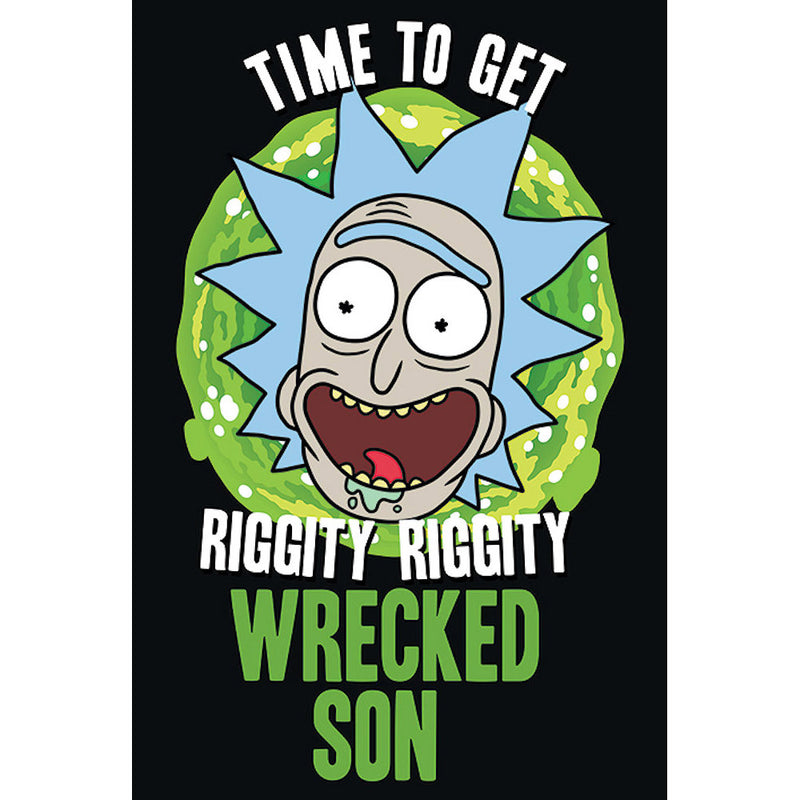 RICK AND MORTY - Official Wrecked Son / Poster