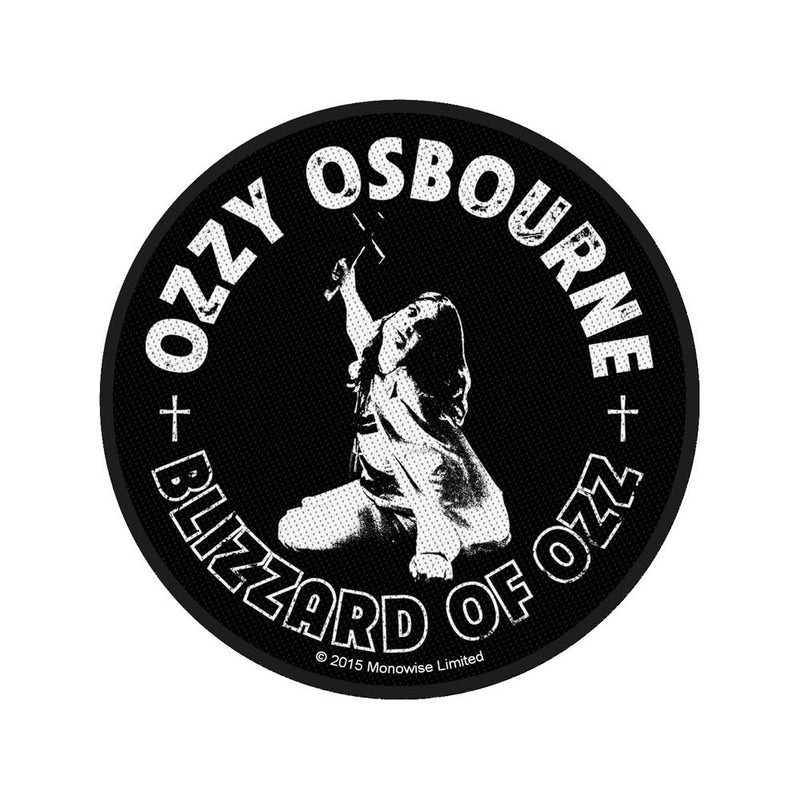 OZZY OSBOURNE - Official Blizzard Of Ozz / Patch