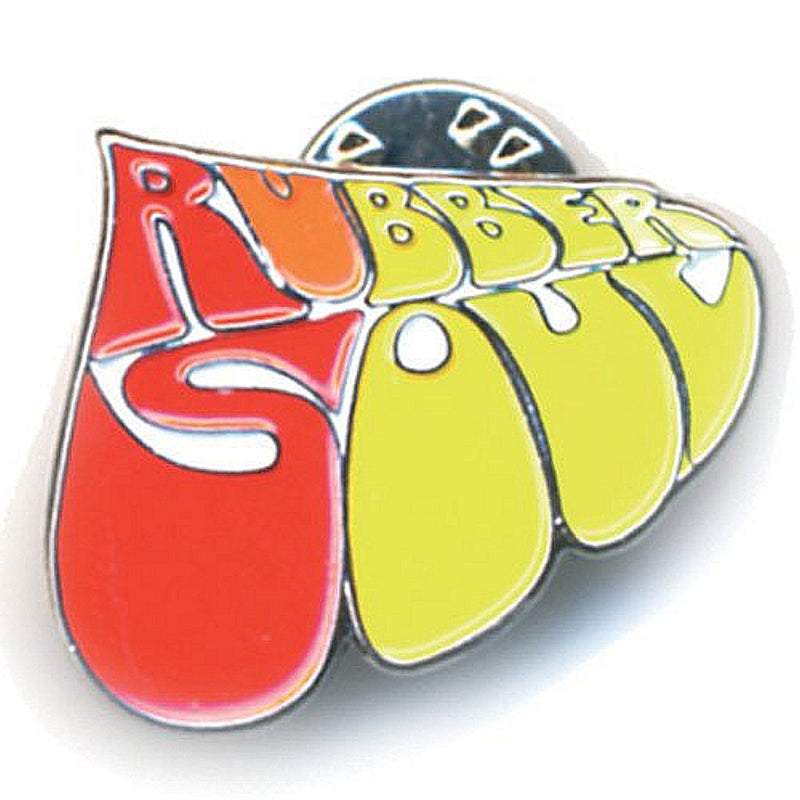 THE BEATLES - Official Rubber Soul / Metal Pin Badge / Button Badge