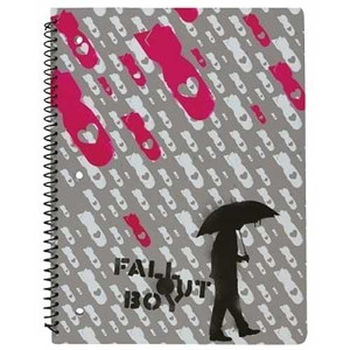 FALL OUT BOY - Official Love Bomb Spiral Notebook / Note & Notepad
