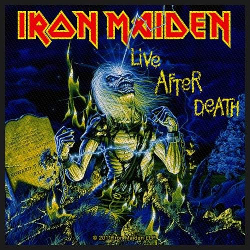 IRON MAIDEN - Official Live After Death / Patch