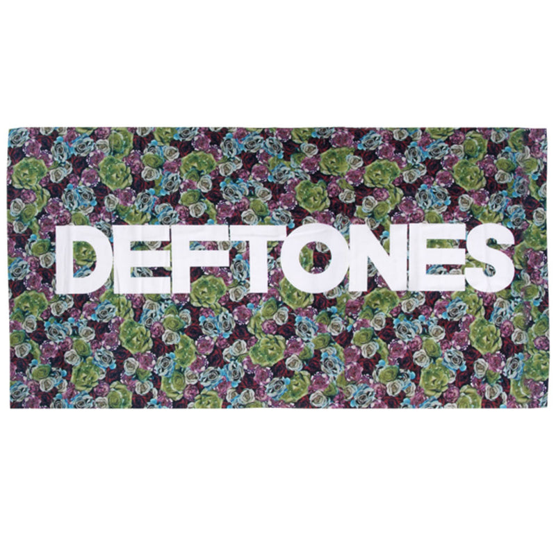 DEFTONES - Official Multicolor Rose Bath Towel / Towel