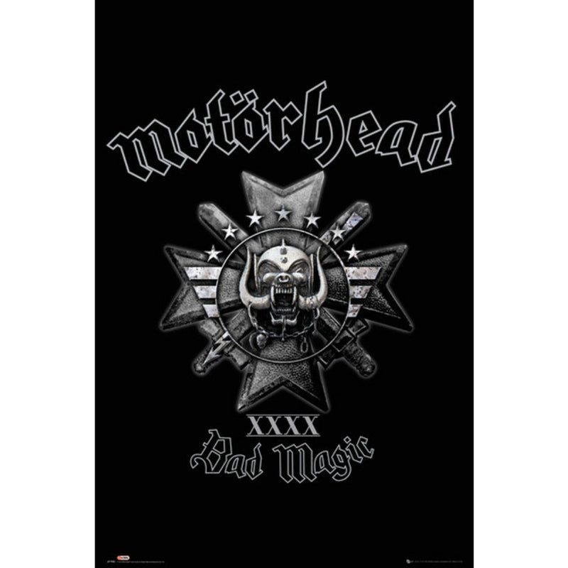 MOTORHEAD - Official Bad Magic / Poster