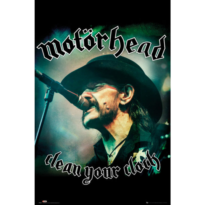MOTORHEAD - Official Clean Your Clock / Poster