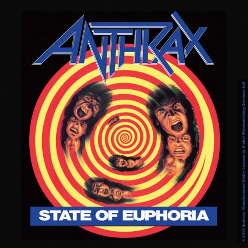 ANTHRAX - Official State Of Euphoria / Coaster
