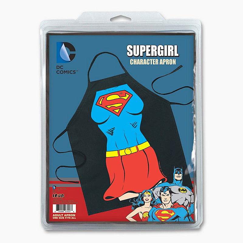SUPERMAN - Official Supergirl Apron / Kitchen Utensils