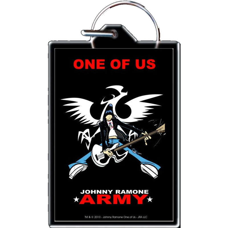 RAMONES - Official Johnny Ramone Animated Army / keychain