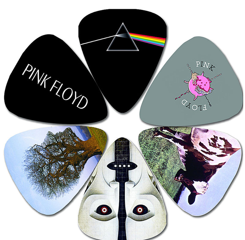 PINK FLOYD - Official Guitar Picks 6-Sheet Set / Guitar Pick