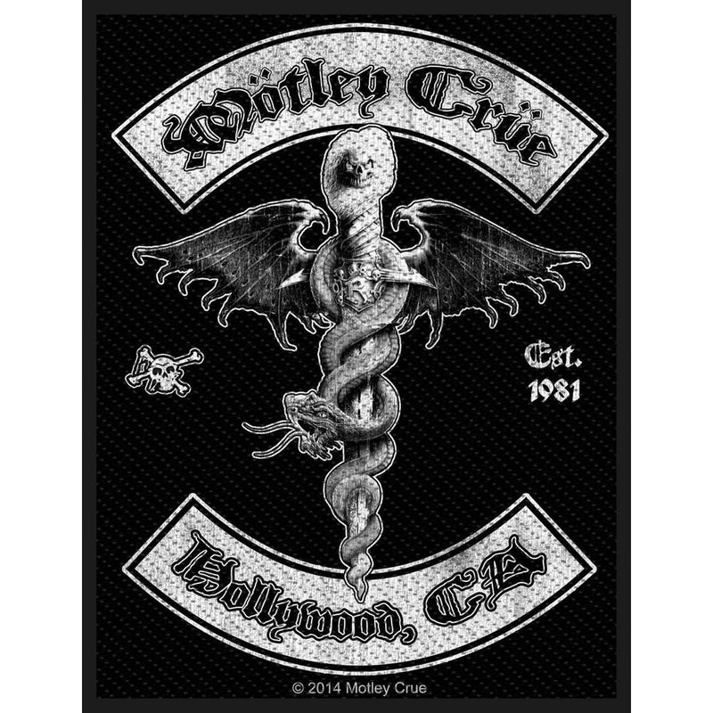 MOTLEY CRUE - Official Hollywood / Patch