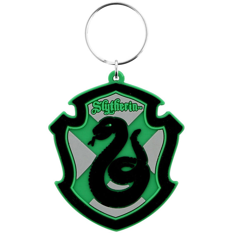 HARRY POTTER - Official Slytherin / Rubber Keeling / keychain