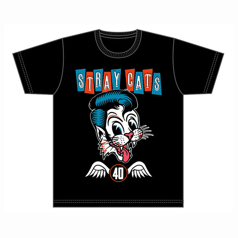 STRAY CATS - Official 40 (Limited First Edition) [CD and T-Shirt] / CD