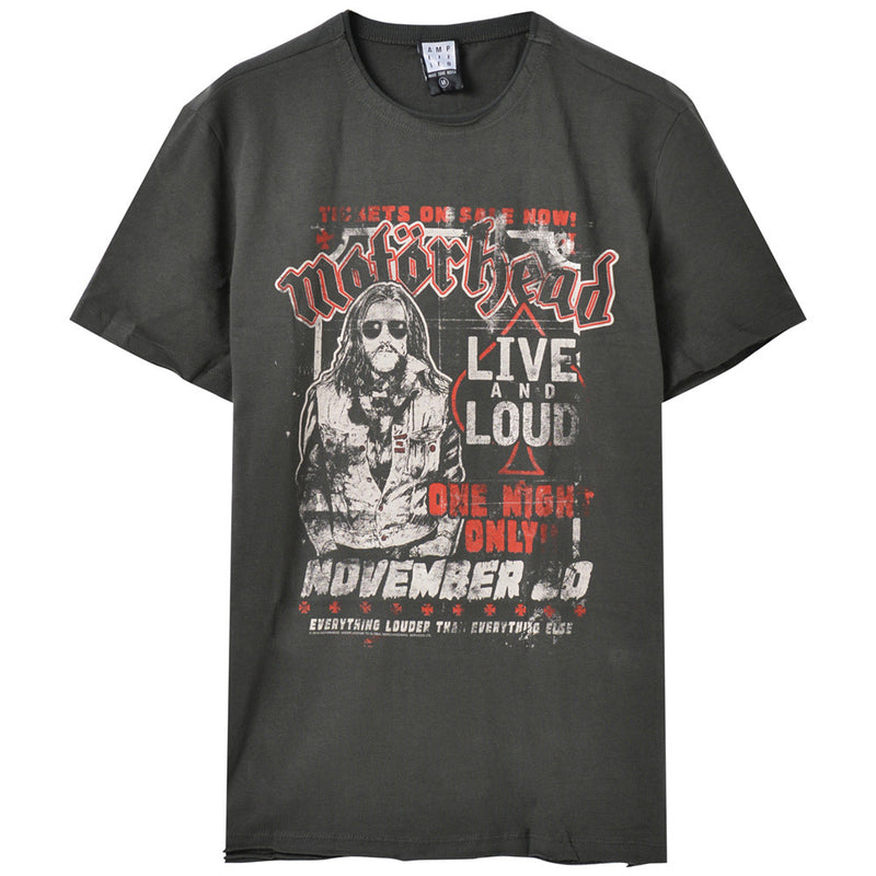 MOTORHEAD - Official One Night Only / Amplified (Brand) / T-Shirt / Men's