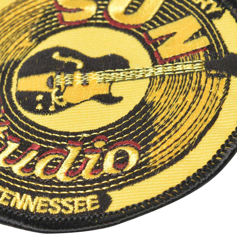 SUN STUDIO - Official Iron On Patches Guitar Logo / Patch