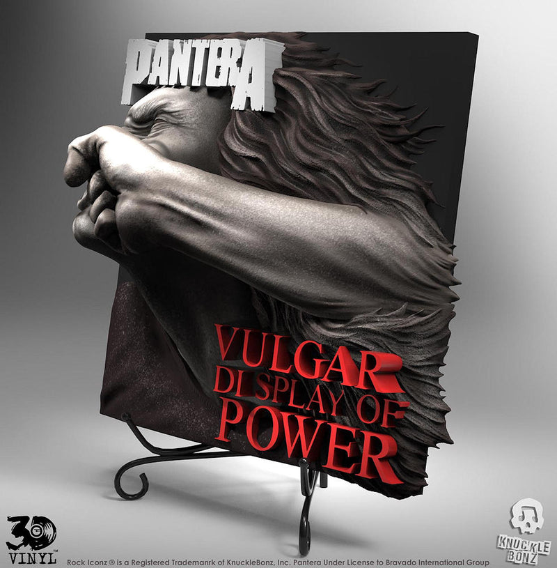 PANTERA - Official [Limited Edition 1992 Pieces] Vulgar Display Of Power / 3D Vinyl / Interior Figurine