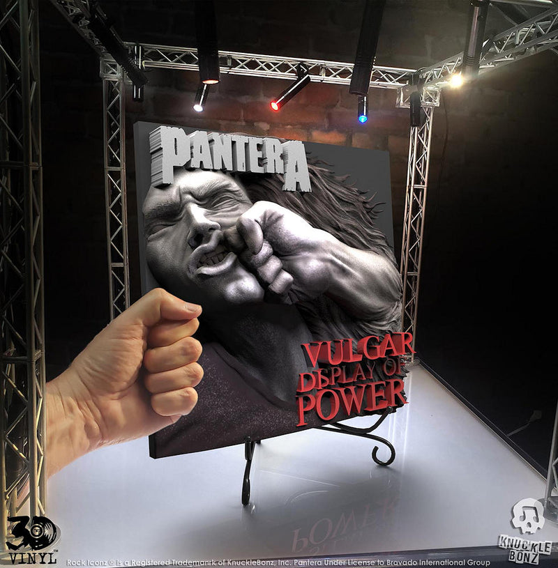 PANTERA - Official [Limited Edition 1992 Pieces] Vulgar Display Of Power / 3D Vinyl / Interior Figurine