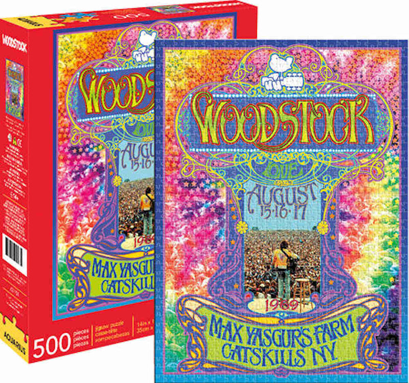 WOODSTOCK - Official Poster / 500 Piece / Jigsaw puzzle