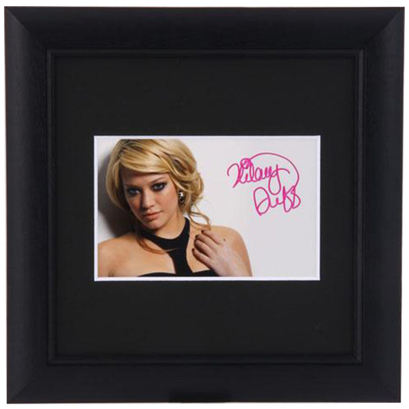 HILARY DUFF - Treasure One Point Goods Hilary Duff Autograph / Collectable