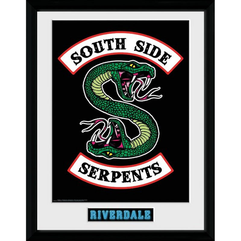 RIVERDALE - Official South Side Serpents / Framed Print