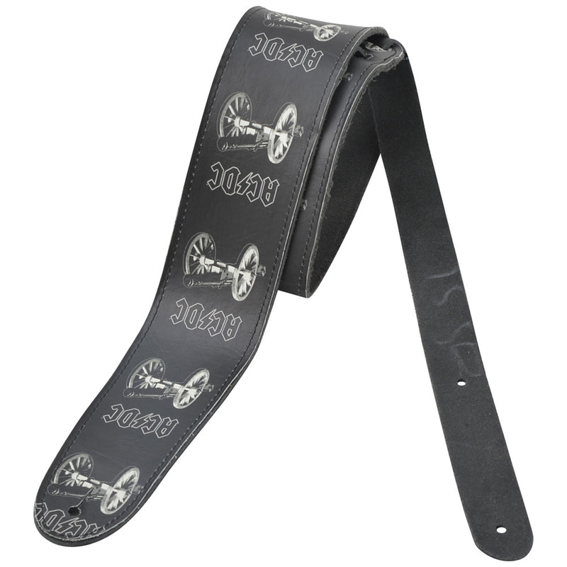 AC/DC - Official For Those About To Rock / Leather / Guitar Strap