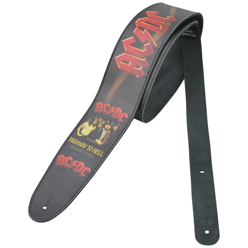 AC/DC - Official Highway To Hell / Leather / Guitar Strap
