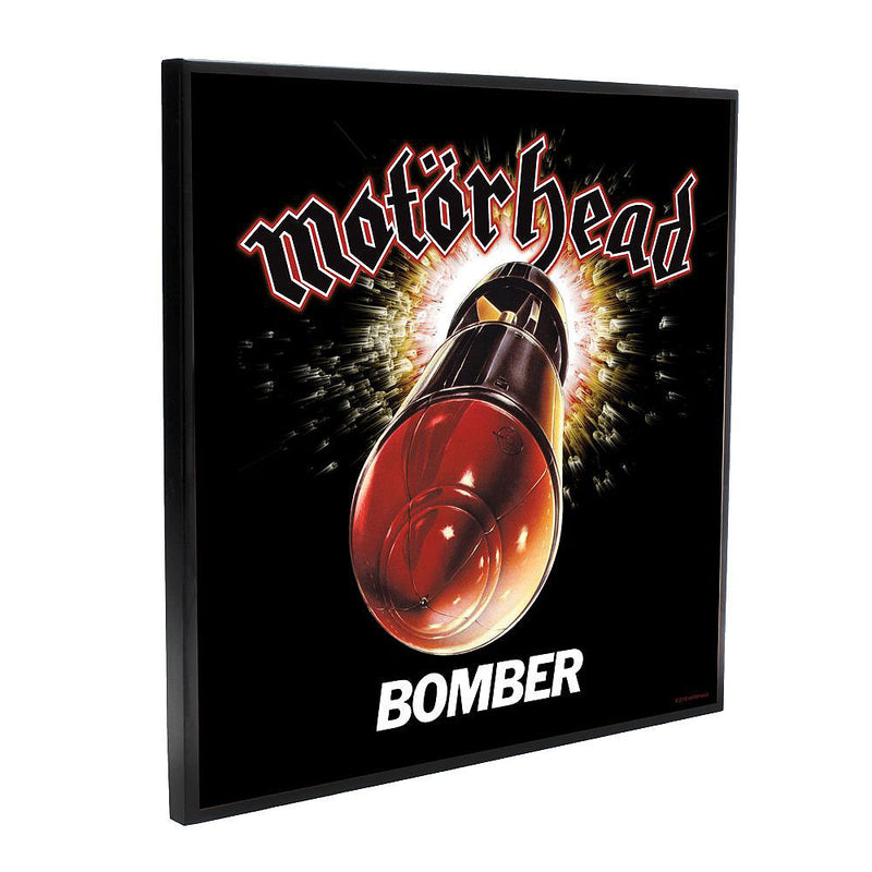 MOTORHEAD - Official Bomber Crystal Clear Picture / Resin Coated Surface Processing / Framed Print