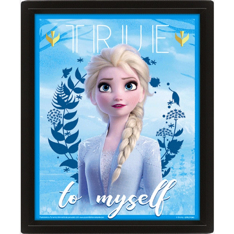 FROZEN - Official Sisters / Framed Print