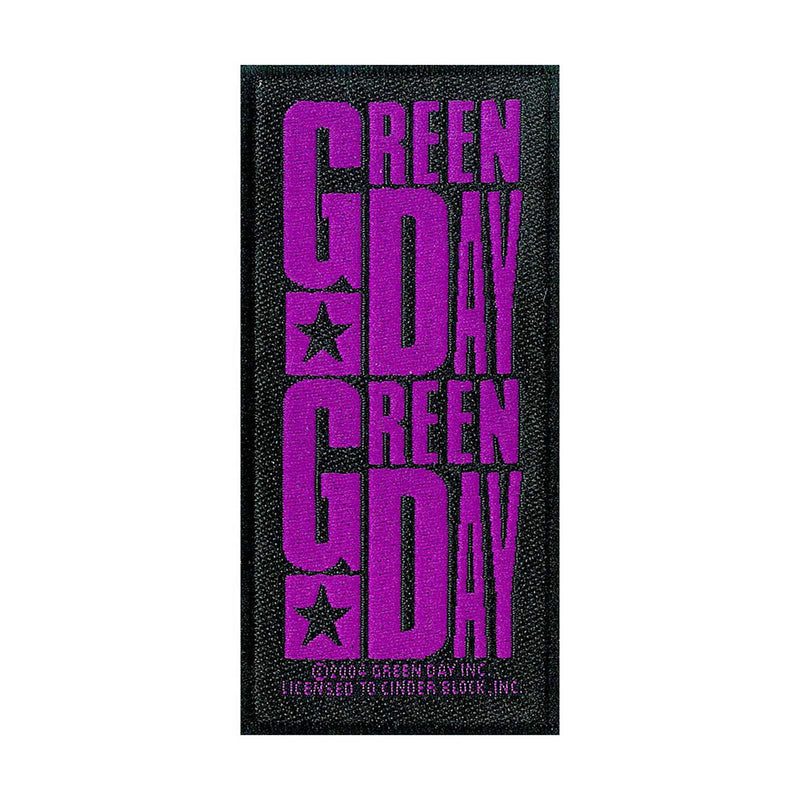 GREEN DAY - Official Purple Logo / Patch