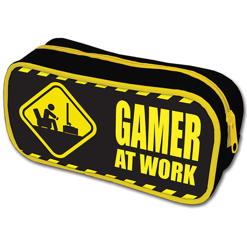 GAMER AT WORK - Official Unfilled Pencil Case / Stationery
