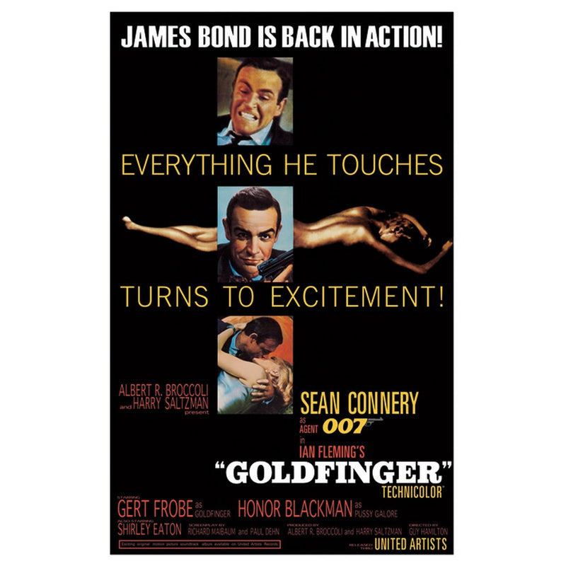 JAMES BOND - Official Goldfinger / Letters & Postcards