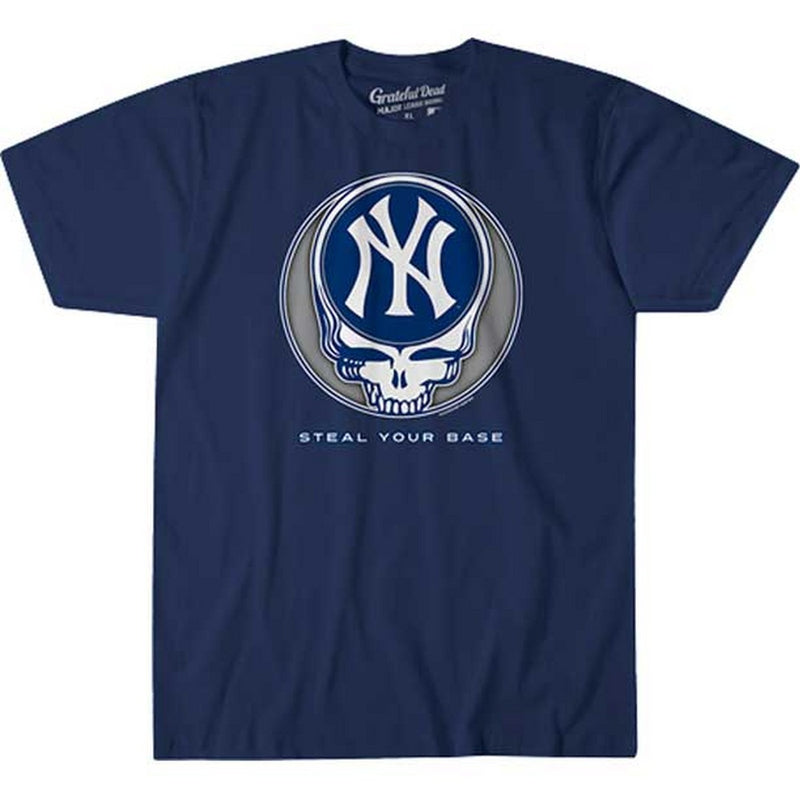 GRATEFUL DEAD - Official New York Yankees Steal Your Base / T-Shirt / Men's