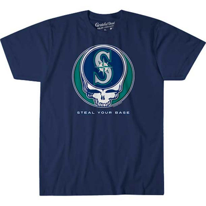 GRATEFUL DEAD - Official Seattle Mariners Steal Your Base / T-Shirt / Men's
