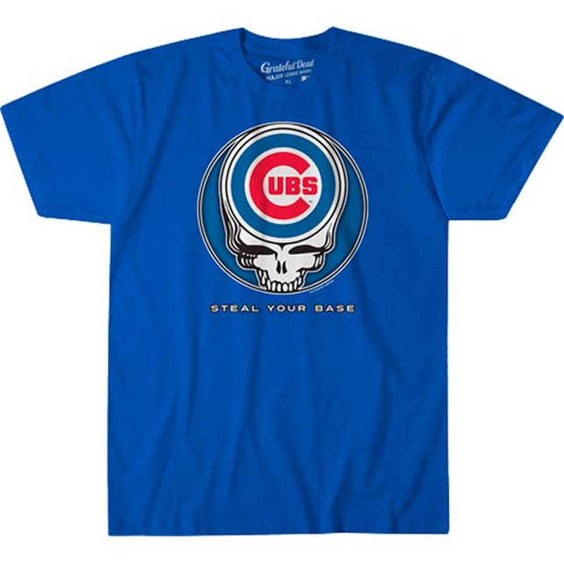 GRATEFUL DEAD - Official Chicago Cubs Steal Your Base / T-Shirt / Men's