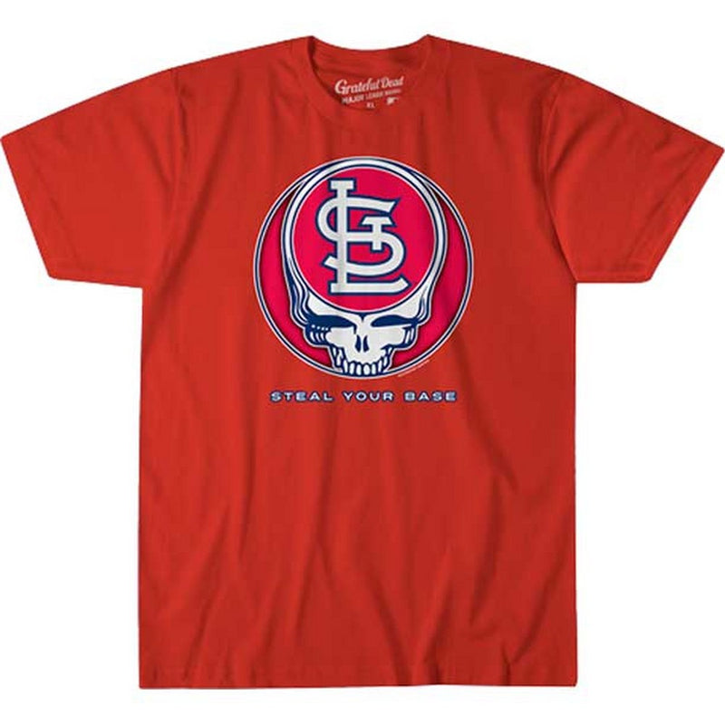 GRATEFUL DEAD - Official St. Louis Cardinals Steal Your Base / T-Shirt / Men's