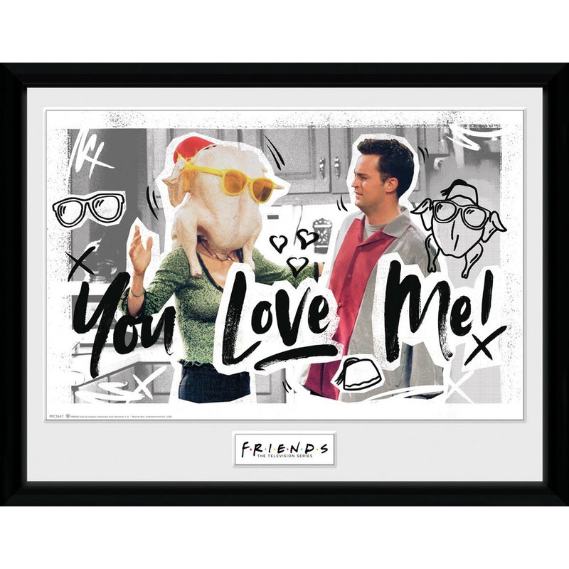 FRIENDS - Official You Love Me / Framed Print