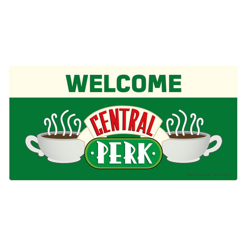 FRIENDS - Official Welcome To Central Perk / Large Metal Sign / Framed Print
