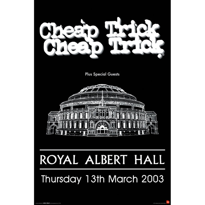 CHEAP TRICK - Official Royal Albert Hall / Poster
