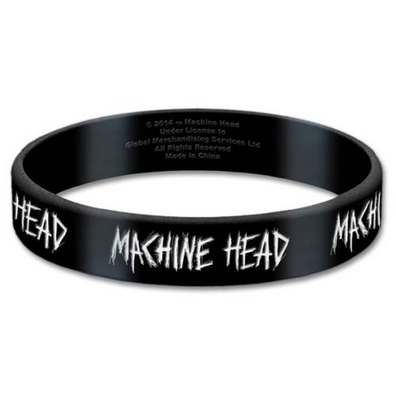 MACHINE HEAD - Official Logo / Wristband