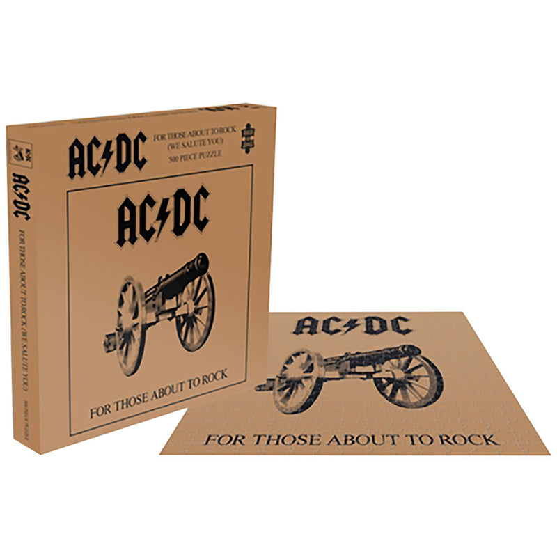 AC/DC - Official For Those About To Rock / 500 Piece / Jigsaw puzzle
